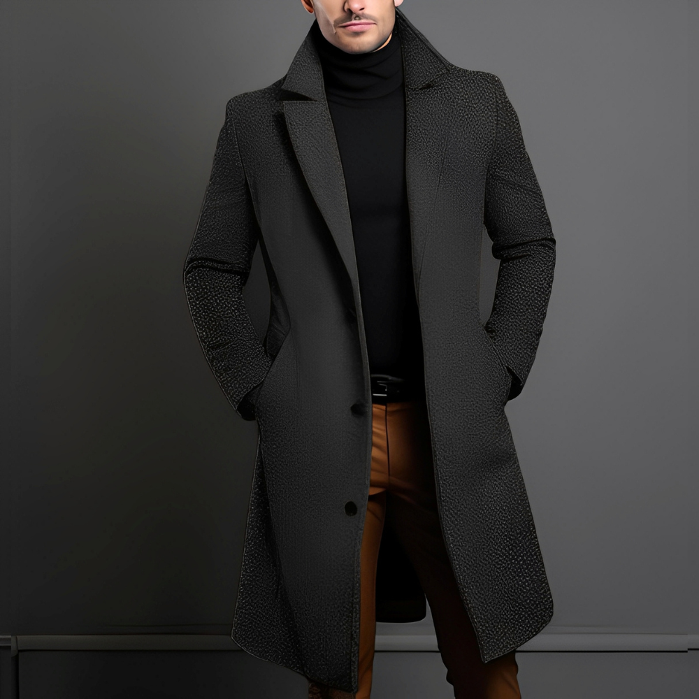 R&B | Schick, Mittellanger Wollmantel für Herren