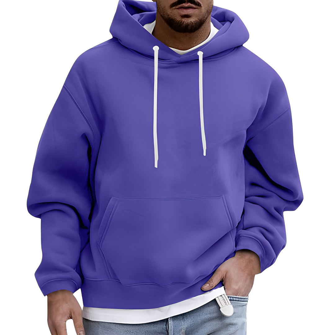 R&B | Lässiger Hoodie mit Tasche für Männer