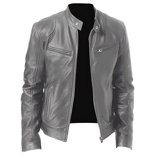 R&B | Freizeit PU Lederjacke für Männer