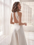 R&B | Eleganter Tiefer V-Ausschnitt Jumpsuit