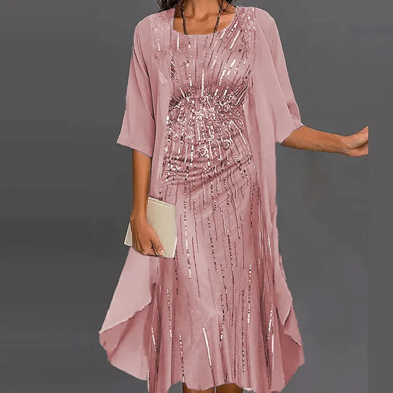 Heidi-Mode | Elegantes individuelles Bedrucktes Kleid
