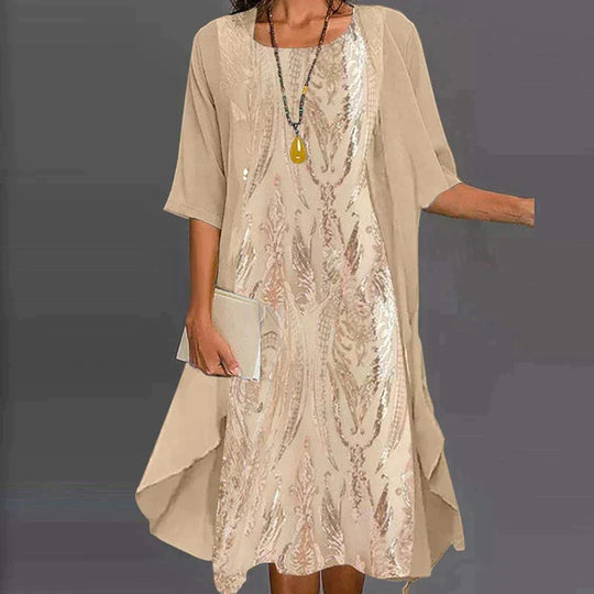 R&B | Elegantes individuelles Bedrucktes Kleid