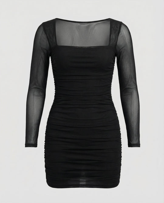Elegantes Figurbetontes Winterkleid Damen | R&B