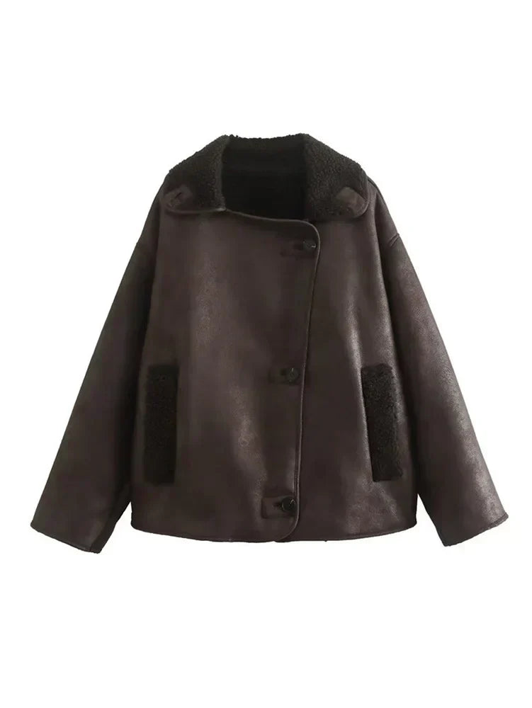 R&B | Stylische Fleece-Jacke für Frauen