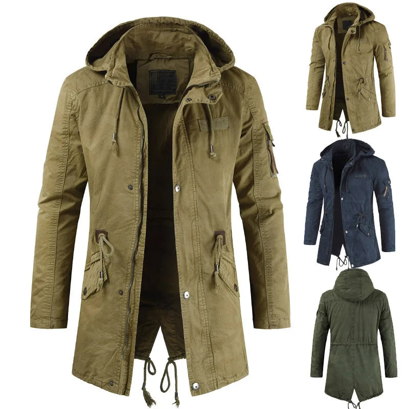 R&B | Herren-Winterjacke, mit Kapuze & isolierend