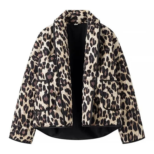 R&B | Blazer mit Leopardenmuster