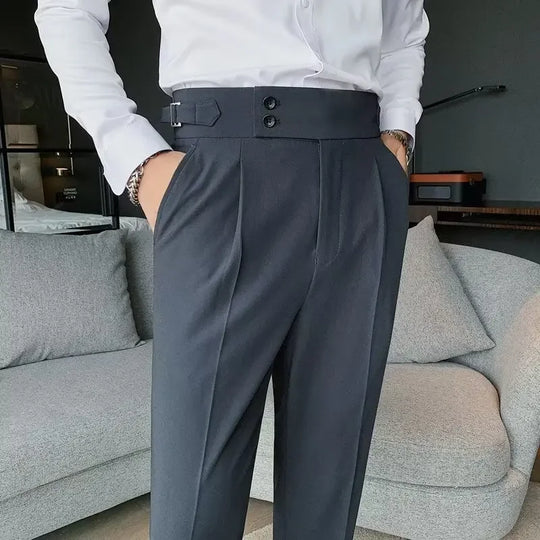 R&B | Chic Hochtaillierte Chinohose