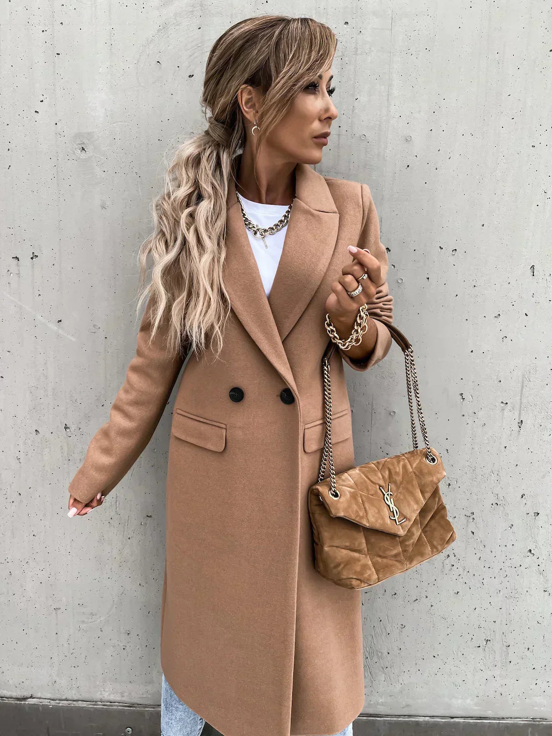 R&B | Warmer und Eleganter Mantel für Frauen