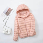 R&B | Leichte Daunenjacke Damen Herbst Winter