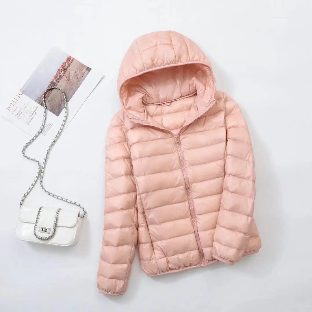 R&B | Leichte Daunenjacke Damen Herbst Winter