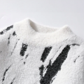 R&B | Abstrakte Strickjacke Weich und Trendy Perfekt für Den AlltagsgR&Brauch
