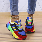 EB - Bunte orthopädische Turnschuhe mit Stil