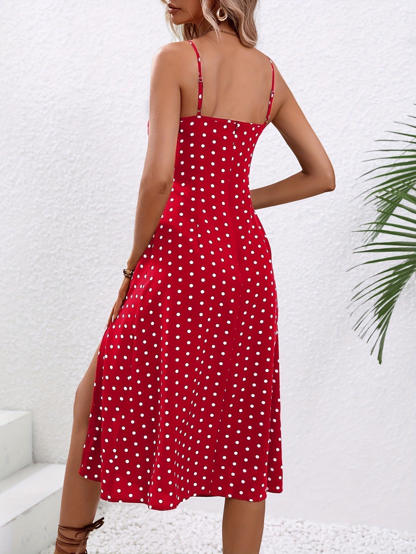 Langes Boho Kleid mit Blumenmuster für Damen