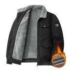R&B | Winterjacke mit Fleece-Innenfutter - Modische Freizeitjacke für Kalte Tage