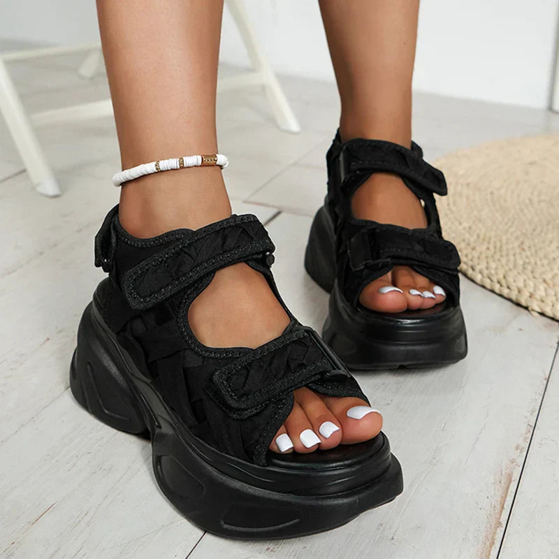 R&B | Super Plattform Chunky Sandalen