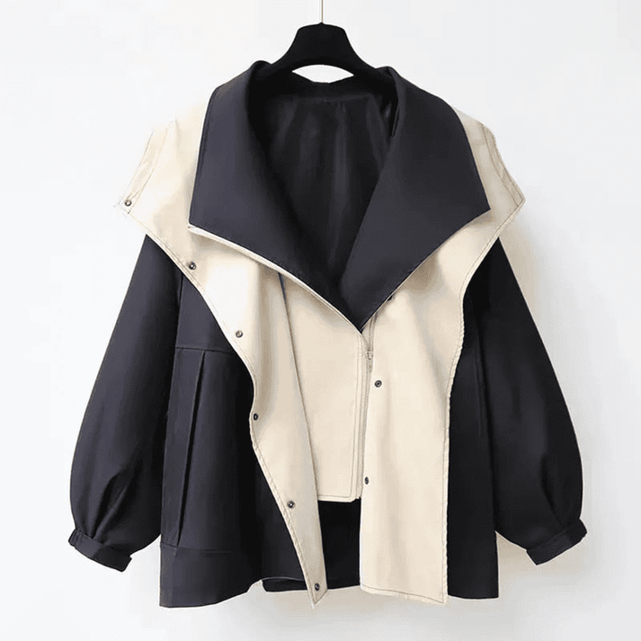 R&B | Oversized Damenjacke Mit Kapuze