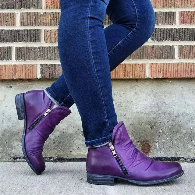 R&B | Damen Reißverschluss Stiefeletten