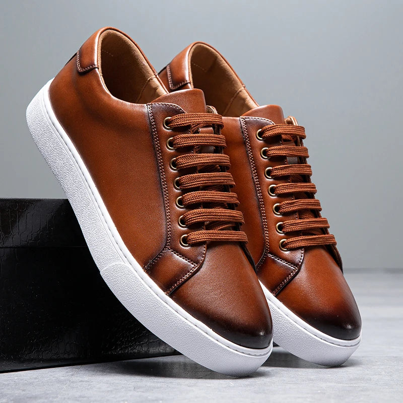R&B | Leren Herren Sneaker