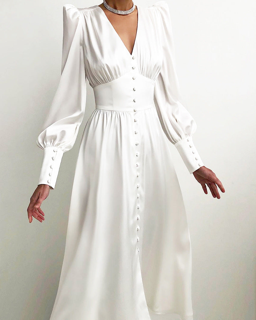 EB | Elegante Satinkleider für Frühling und Sommer