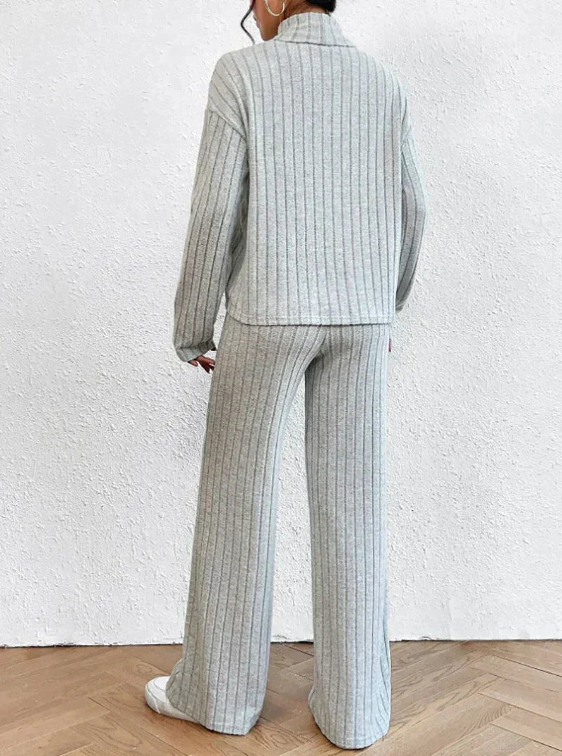 R&B | Strickhose und Rollkragenpullover Set