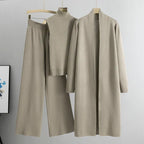 R&B | delige gestrickte Set - stilvolle Damen Loungebekleidung