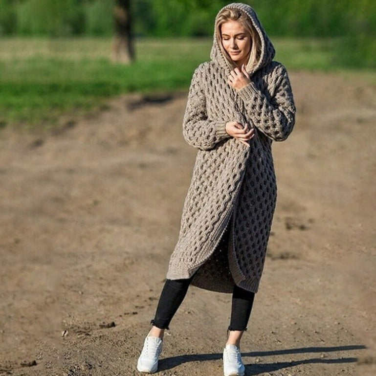 R&B | Pullover mit Langem Cardigan