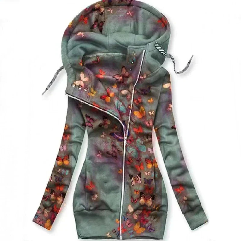 R&B | Damen Schmetterling Kunst Cardigan