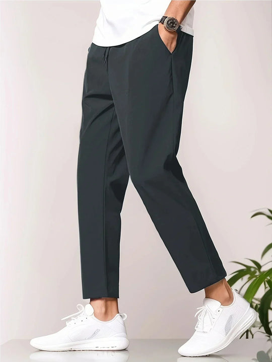 R&B | Verkürzte Freizeit Hose für Herren Eng & Vielseitig
