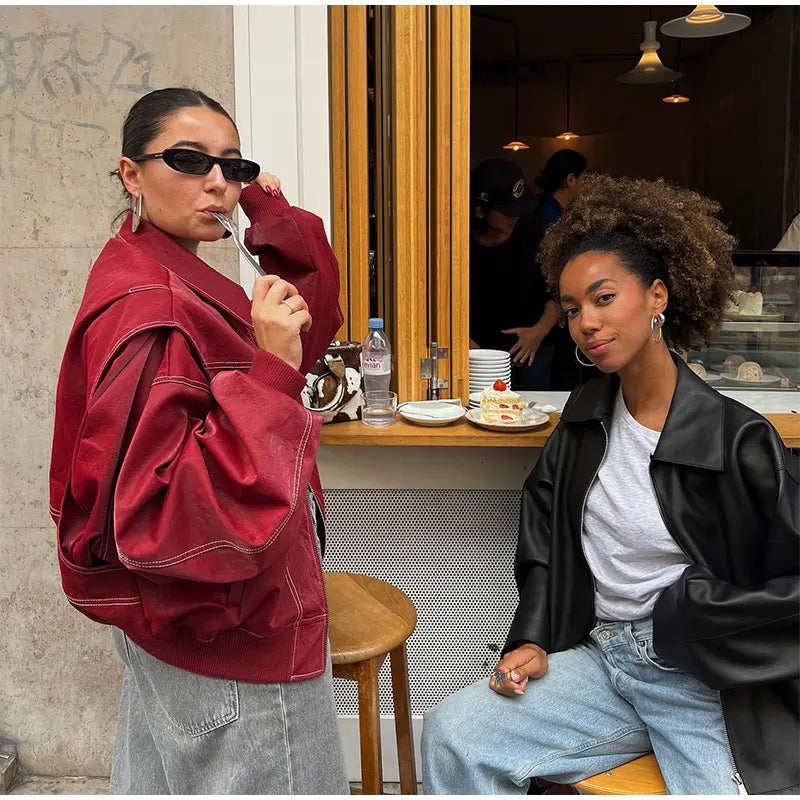 R&B | Lederjacke - Stilvoll & Modern