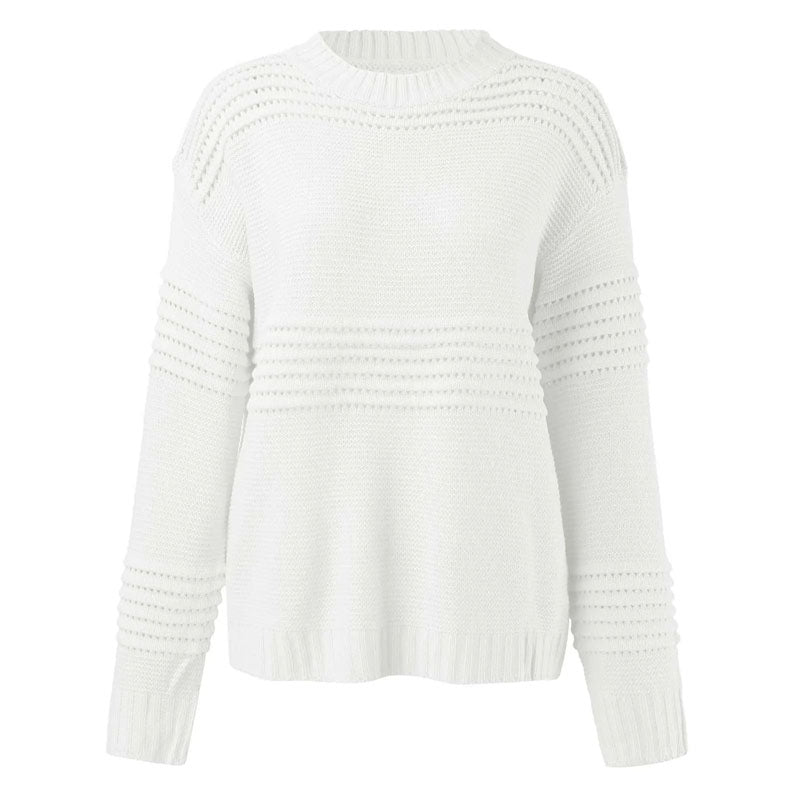 R&B | Hohlstrickpullover Mit Luftigem Muster