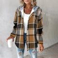 R&B | Kariert Mantel Damen Winter