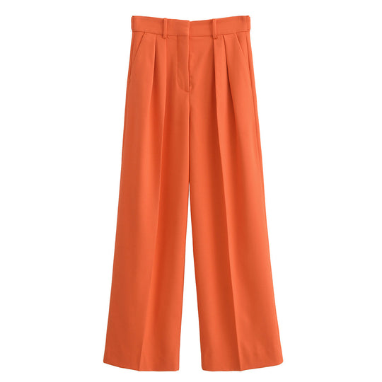 R&B | C Weit Geschnittene Baumwollhose
