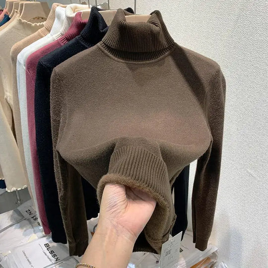 R&B | Rollkragenpullover Modisch Warm Herbst Winter Elegant