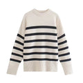 R&B | Gestreifter Pullover Sweater