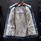 R&B | Winter Männer Denim Jacke