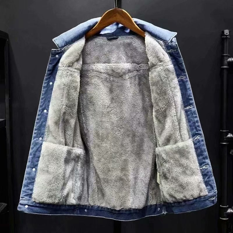 R&B | Winter Männer Denim Jacke