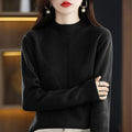 R&B | Strukturierter Rundhals-Strickpullover Ideal für den Winter