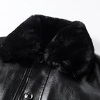 R&B | Lederjacke mit Kragen - Liam