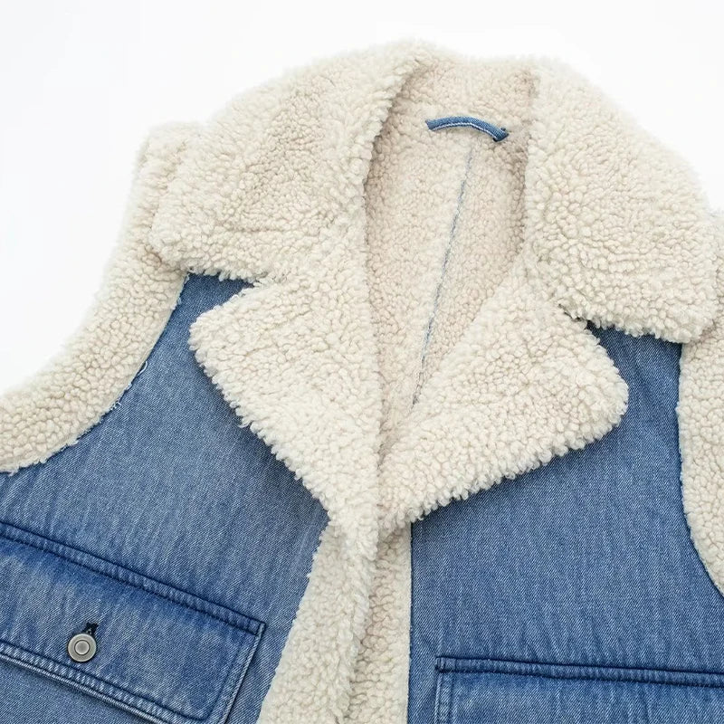 R&B | Winter Jeansjacke Casual & Trendy