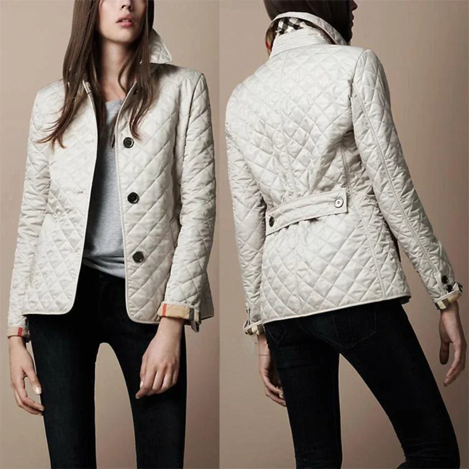 Stylische Gesteppte Damenjacke