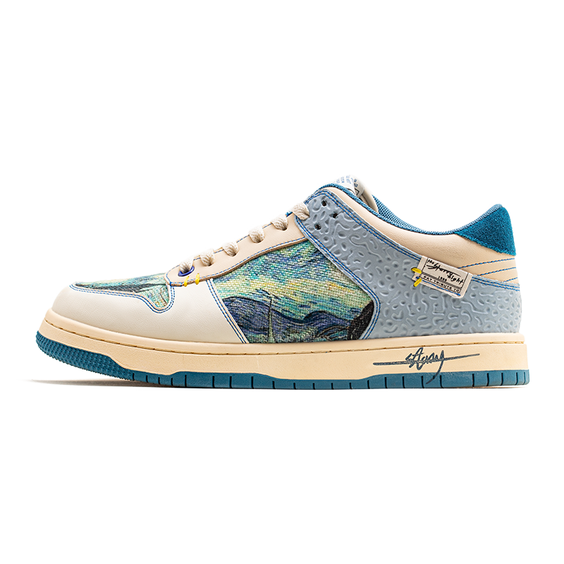 R&B | Gogh Starry Night Inspirierte Sneakers