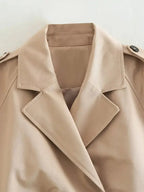 R&B | Gekürzter Trenchcoat