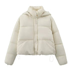 R&B | Lässige Kurze Kapuzenjacke