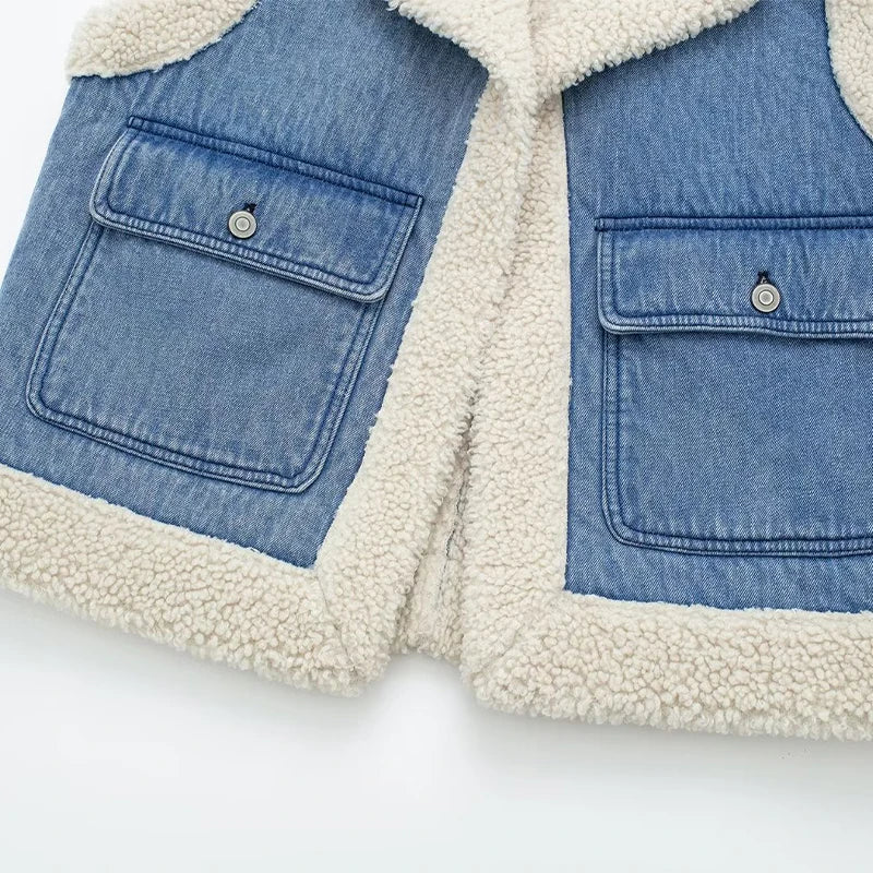 R&B | Winter Jeansjacke Casual & Trendy