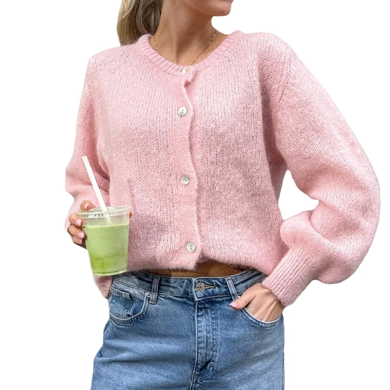 R&B | Langarm Strickcardigan