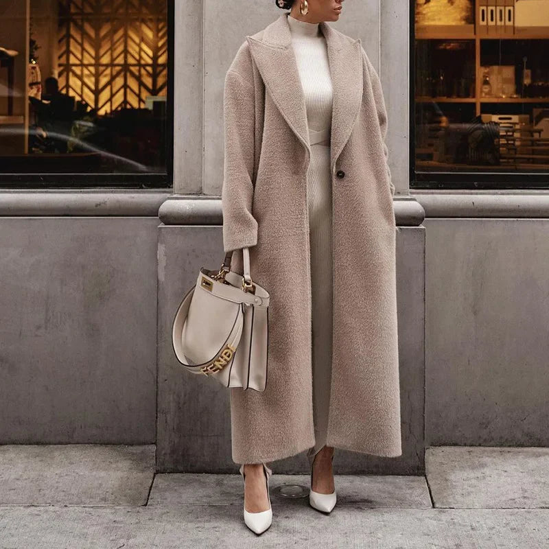 R&B | Warme Plüsch Damen Winterjacke