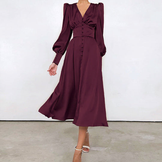 R&B | Elegante Satinkleider für Frühling und Sommer