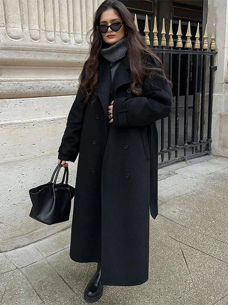 R&B | Woolly Coat - Damenmantel für Herbst und Winter