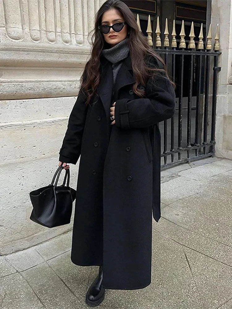 R&B | Woolly Coat - Damenmantel für Herbst und Winter