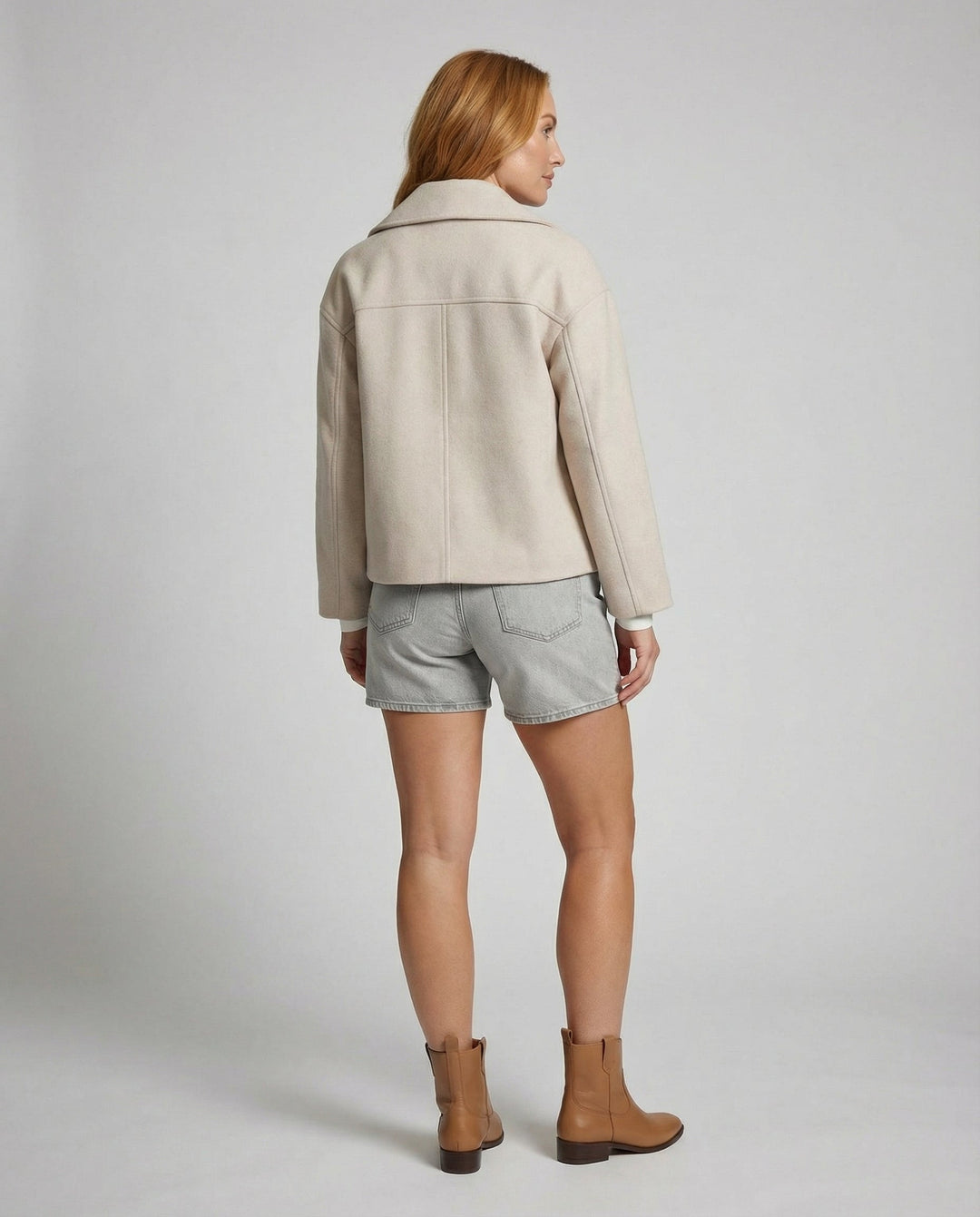 Damen Jacke mit Kurzschnitt & Doppelreiher | R&B